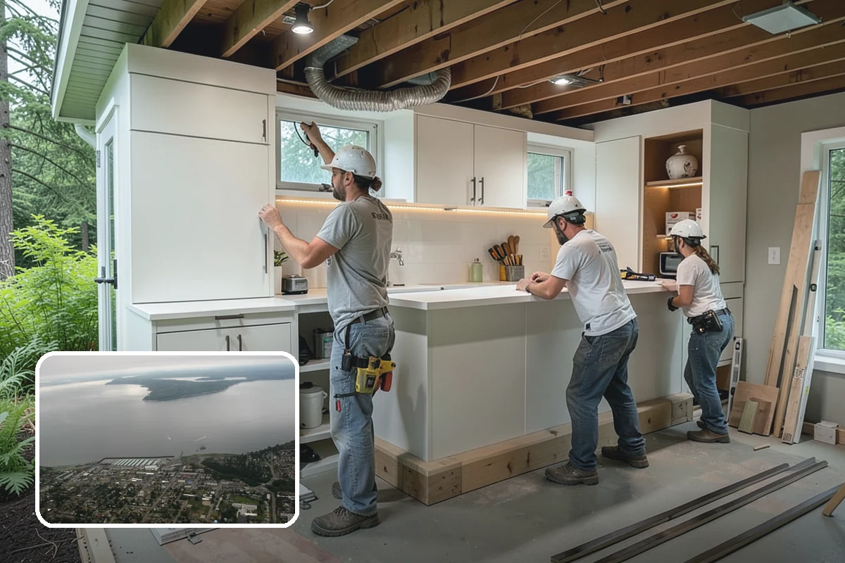 Crawlspace Foundation in Des Moines, King County, WA - Accessible space beneath the home for utilities and repairs