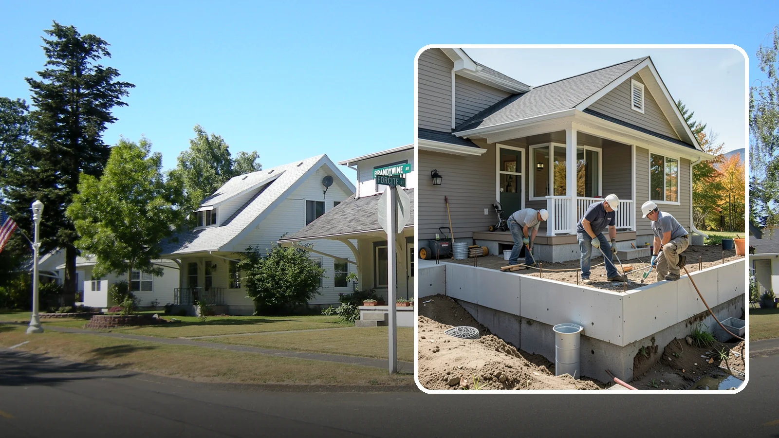 Crawlspace Foundation in DuPont, Pierce County, WA - We build vented or conditioned crawlspace foundations that lift your home above damp ground and ease future access.