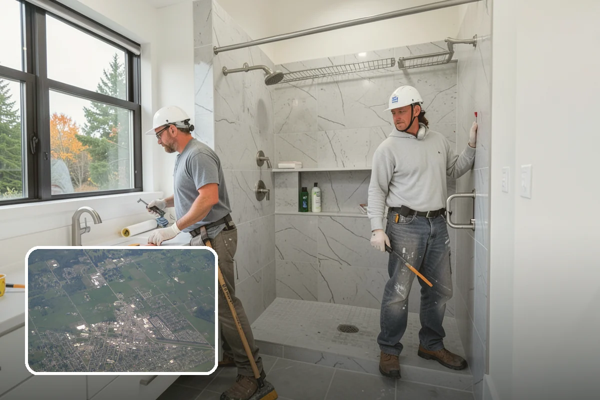 Crawlspace Foundation in Enumclaw, King County, WA - Accessible space beneath the home for utilities and repairs