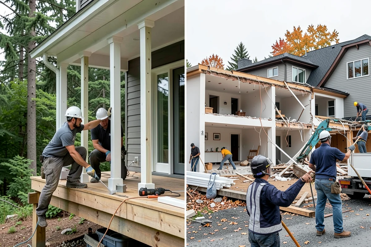 Crawlspace Foundation in Everett, Snohomish County, WA - Excavate and pour footings and perimeter stem walls