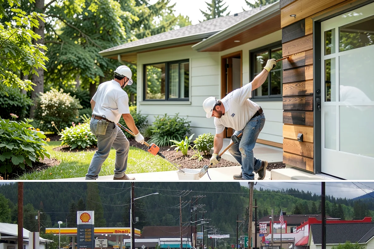 Crawlspace Foundation in Granite Falls, Snohomish County, WA - Crawlspace footing and wall work proceeds in most weather, with pours scheduled around dry windows to protect fresh concrete.