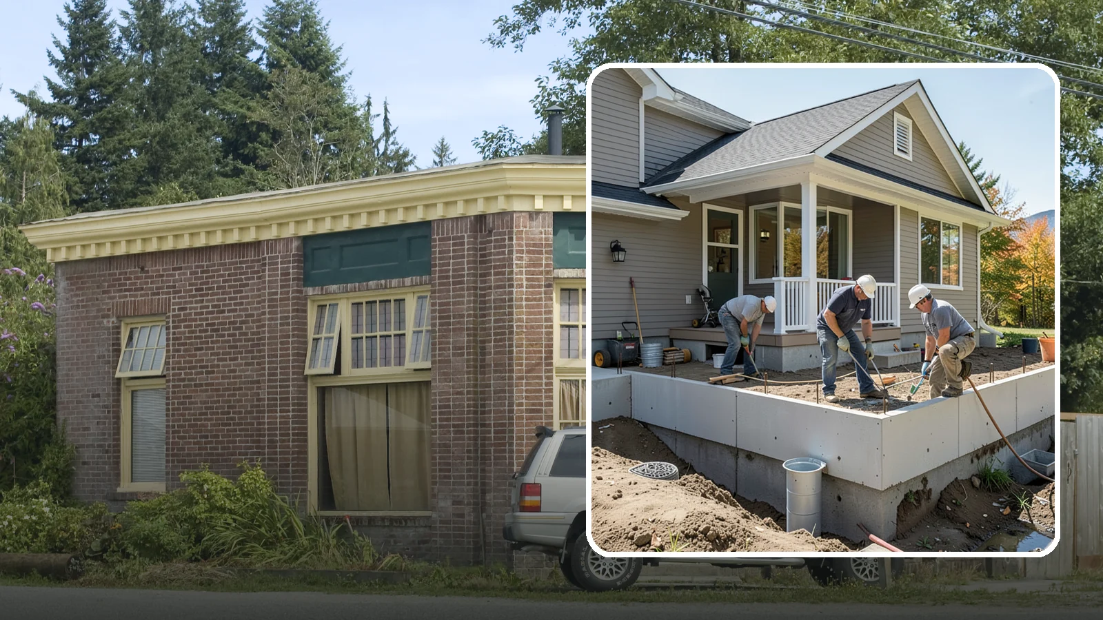 Crawlspace Foundation in Hamilton, Skagit County, WA - We build vented or conditioned crawlspace foundations that lift your home above damp ground and ease future access.
