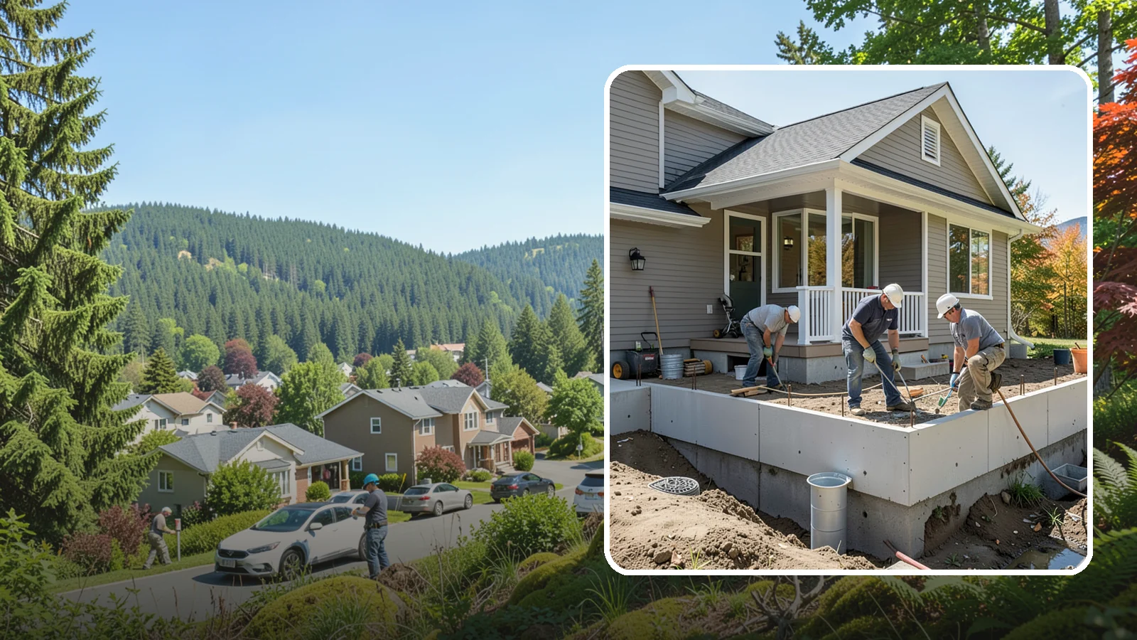 Crawlspace Foundation in Index, Snohomish County, WA - We build vented or conditioned crawlspace foundations that lift your home above damp ground and ease future access.