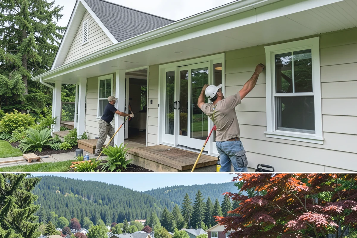Crawlspace Foundation in Index, Snohomish County, WA - Crawlspace footing and wall work proceeds in most weather, with pours scheduled around dry windows to protect fresh concrete.