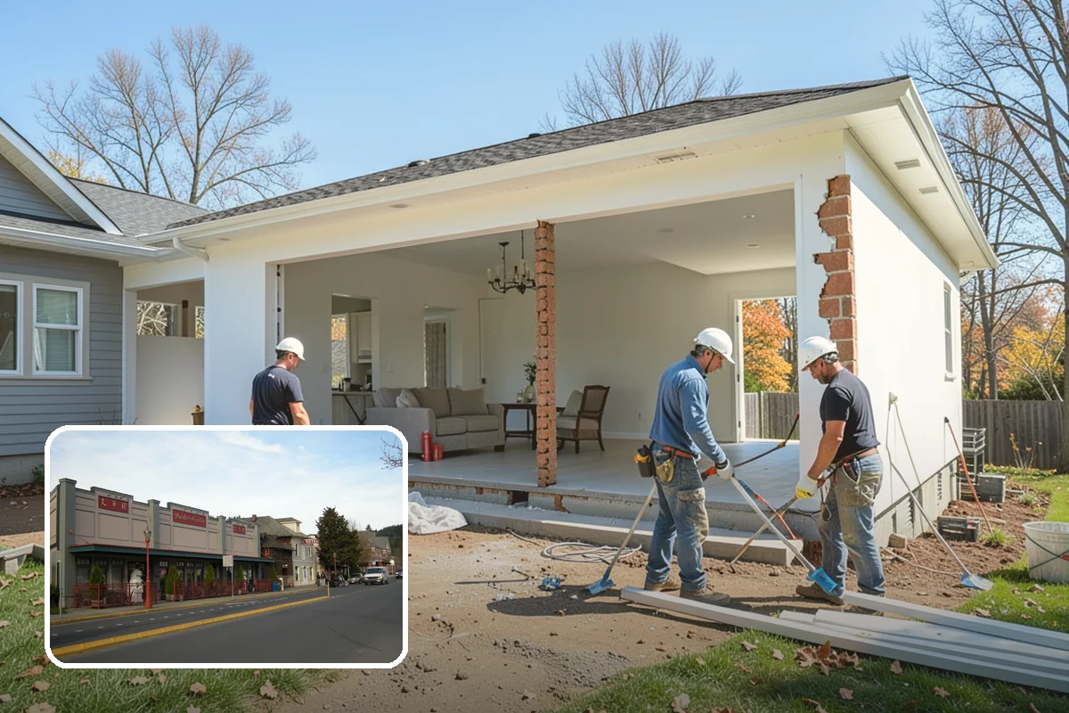 Crawlspace Foundation in Issaquah, King County, WA - Accessible space beneath the home for utilities and repairs