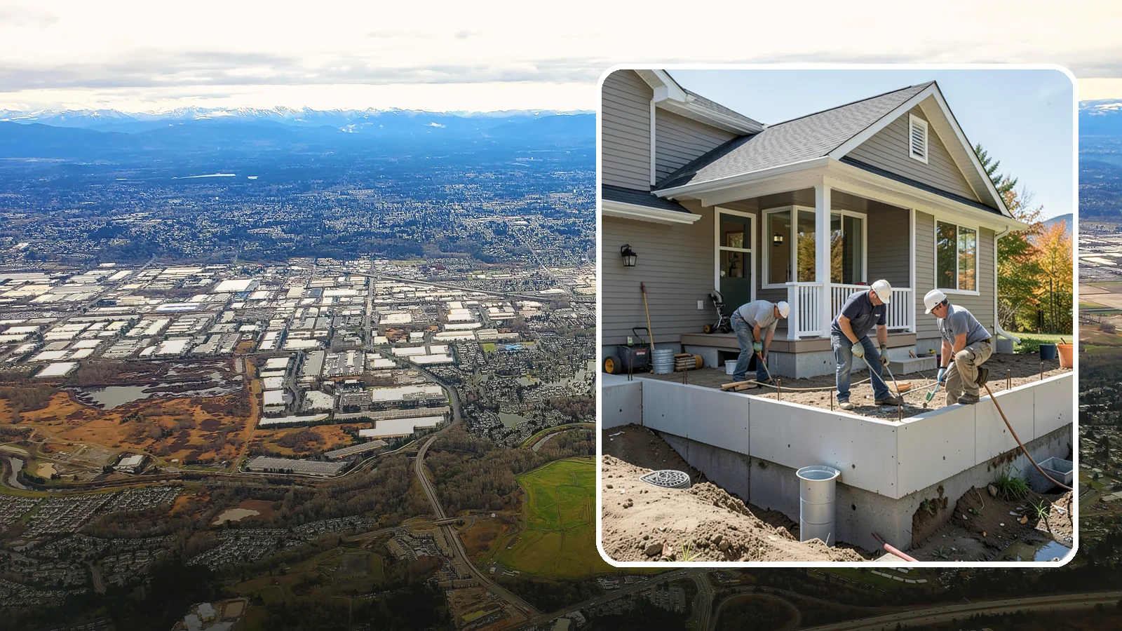 Crawlspace Foundation in Kent, King County, WA - We build vented or conditioned crawlspace foundations that lift your home above damp ground and ease future access.