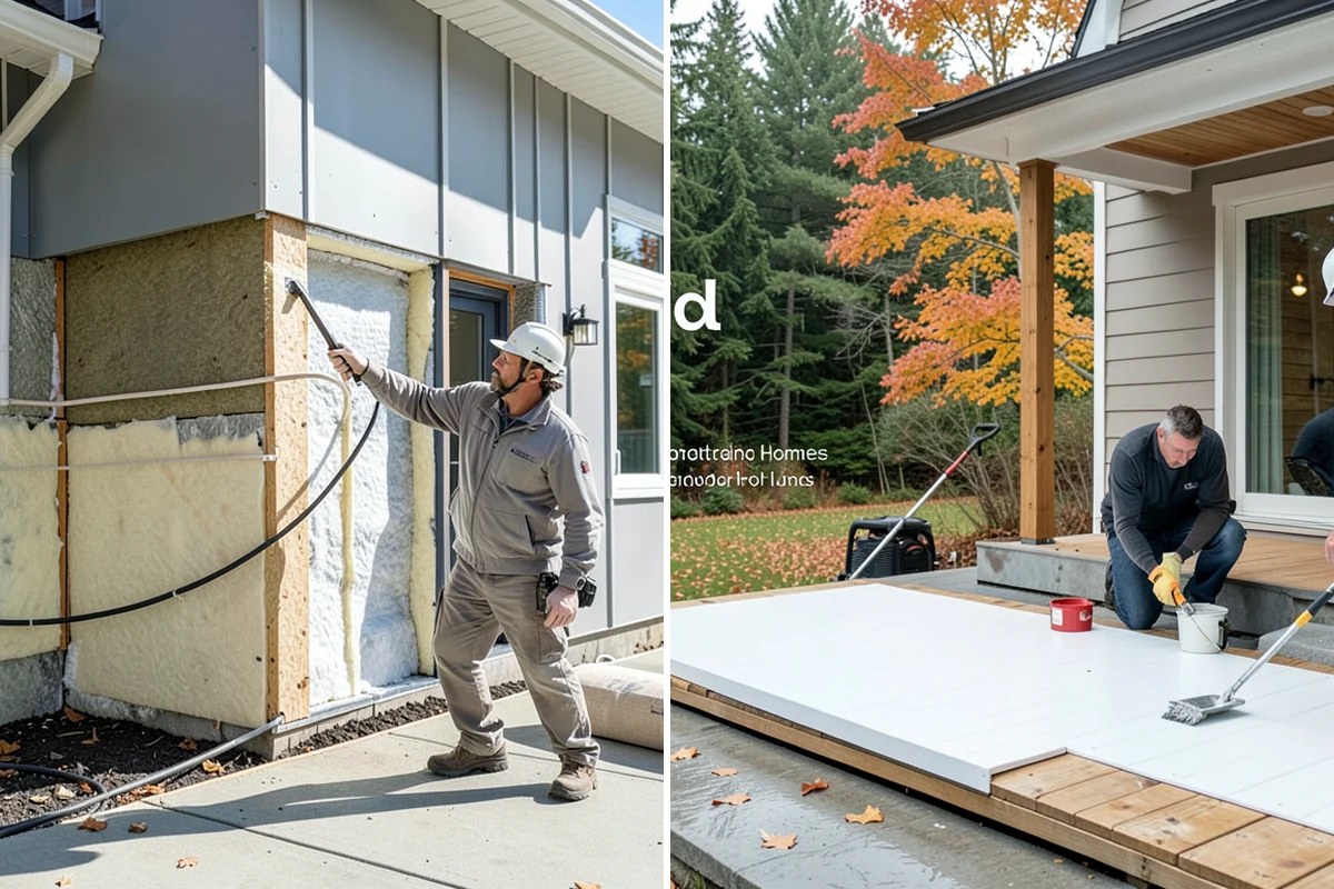 Crawlspace Foundation in Lake Forest Park, King County, WA - Excavate and pour footings and perimeter stem walls