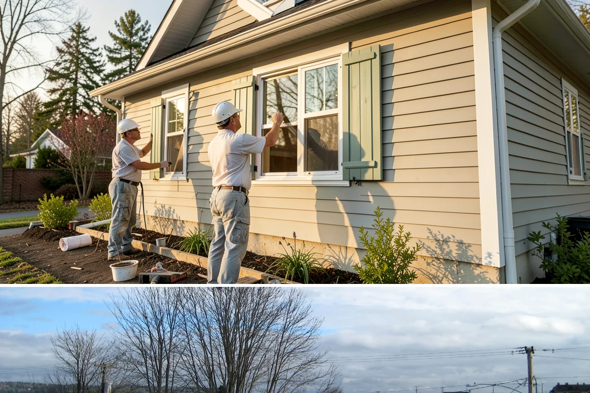 Crawlspace Foundation in Langley, Island County, WA - Crawlspace footing and wall work proceeds in most weather, with pours scheduled around dry windows to protect fresh concrete.