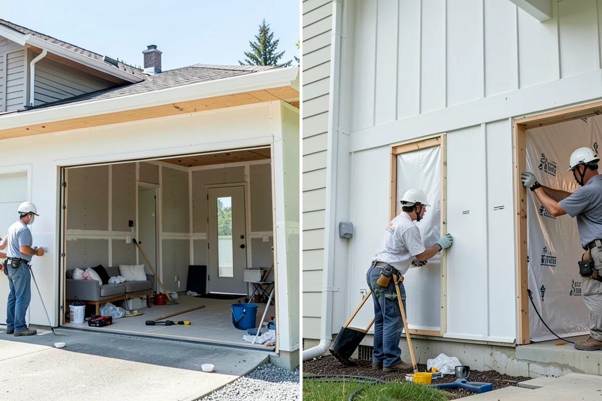 Crawlspace Foundation in Maple Valley, King County, WA - Excavate and pour footings and perimeter stem walls