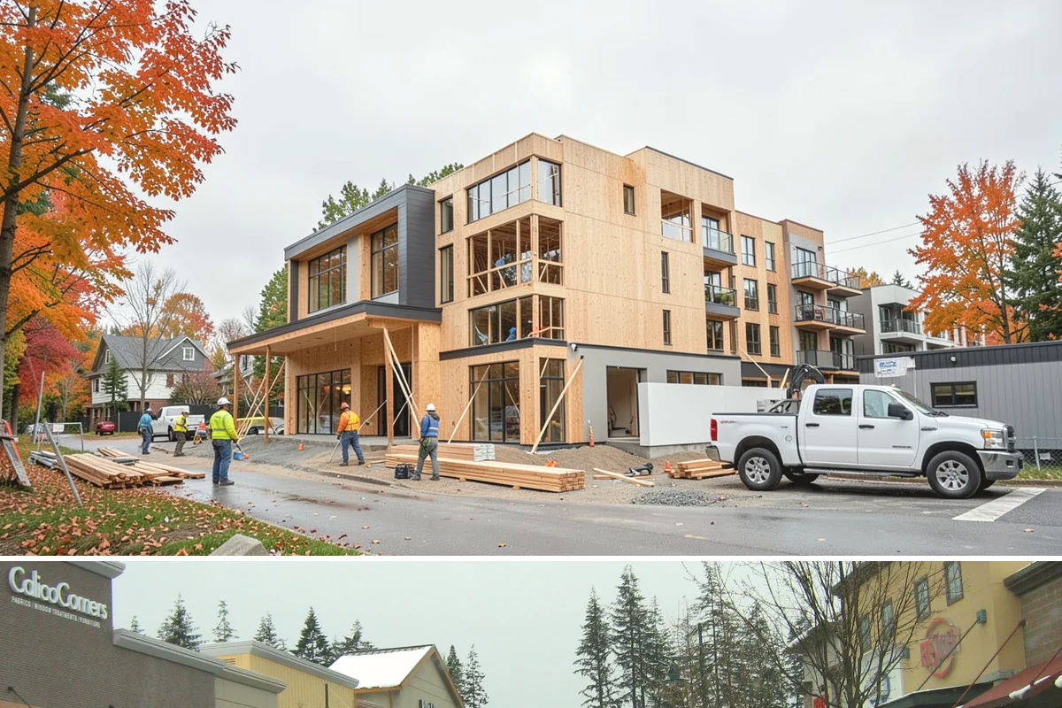 Crawlspace Foundation in Mill Creek, Snohomish County, WA - Crawlspace footing and wall work proceeds in most weather, with pours scheduled around dry windows to protect fresh concrete.