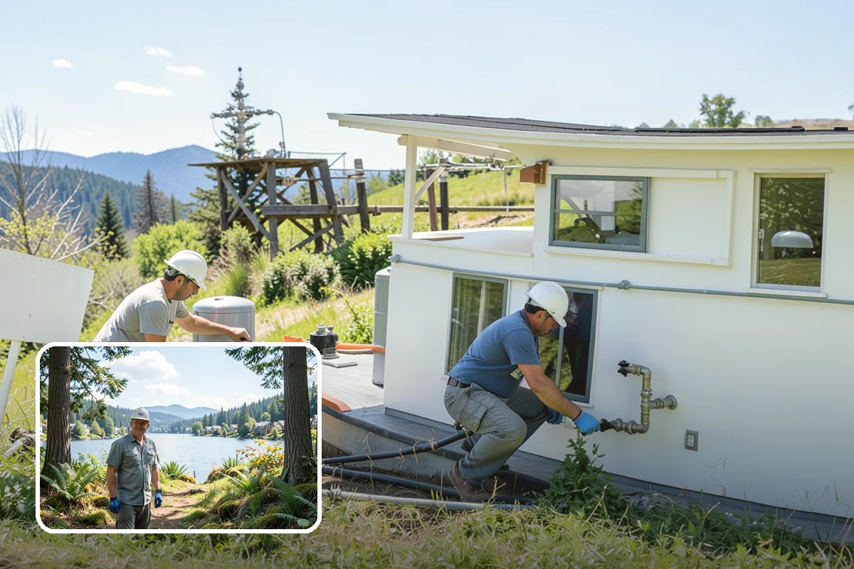 Crawlspace Foundation in Milton, King County, WA - Accessible space beneath the home for utilities and repairs