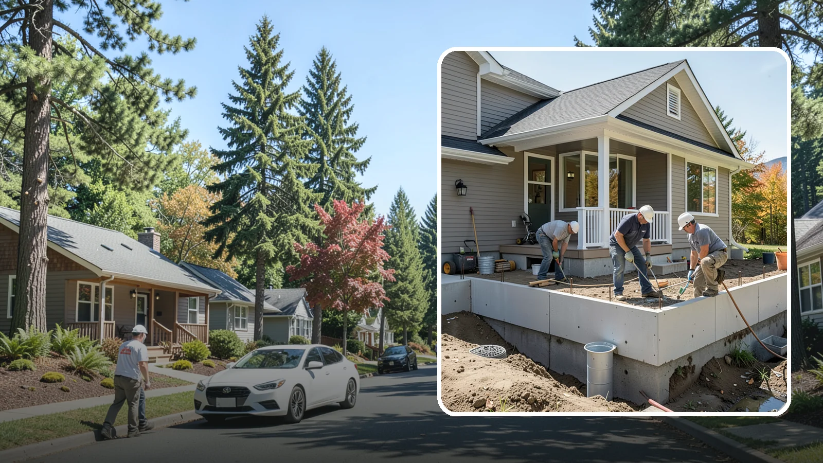 Crawlspace Foundation in Orting, Pierce County, WA - We build vented or conditioned crawlspace foundations that lift your home above damp ground and ease future access.