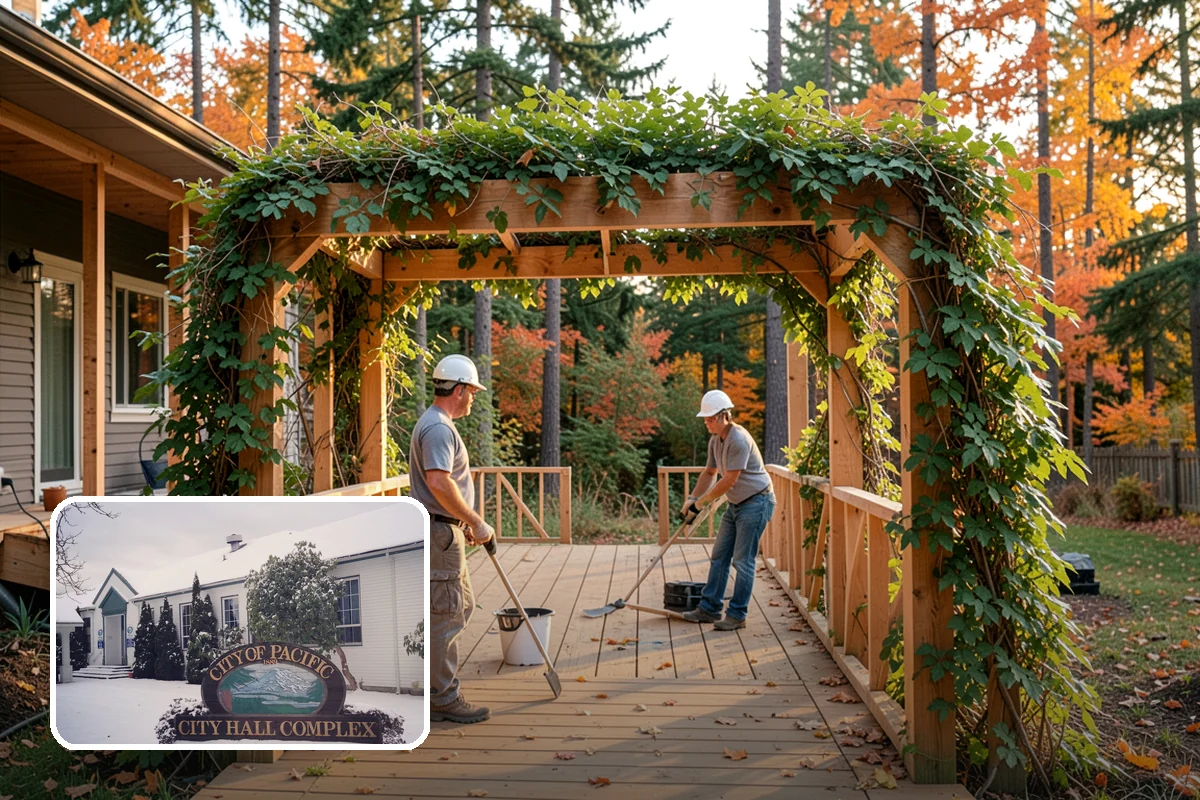 Crawlspace Foundation in Pacific, King County, WA - Accessible space beneath the home for utilities and repairs