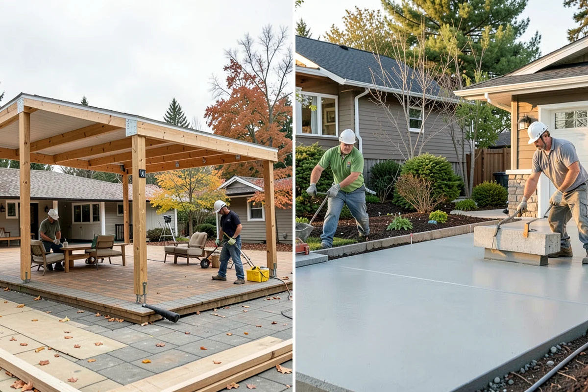 Crawlspace Foundation in Pacific, King County, WA - Excavate and pour footings and perimeter stem walls