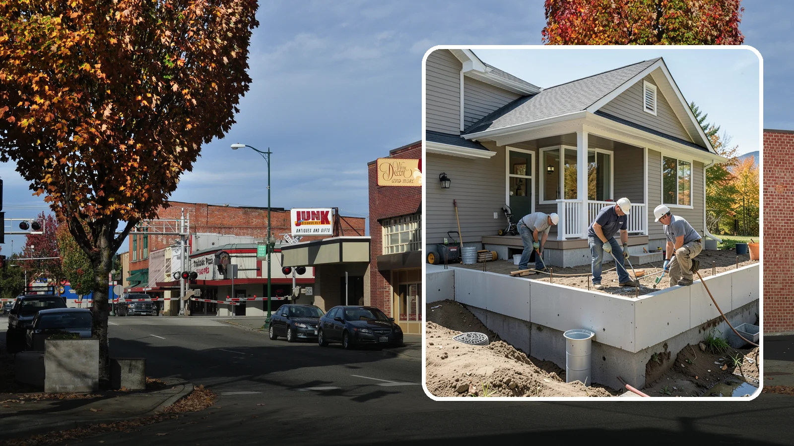 Crawlspace Foundation in Puyallup, Pierce County, WA - We build vented or conditioned crawlspace foundations that lift your home above damp ground and ease future access.