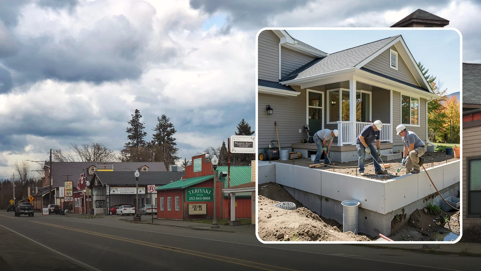 Crawlspace Foundation in Roy, Pierce County, WA - We build vented or conditioned crawlspace foundations that lift your home above damp ground and ease future access.