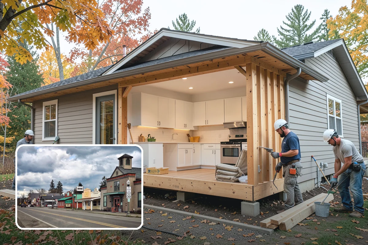 Crawlspace Foundation in Roy, Pierce County, WA - Accessible space beneath the home for utilities and repairs