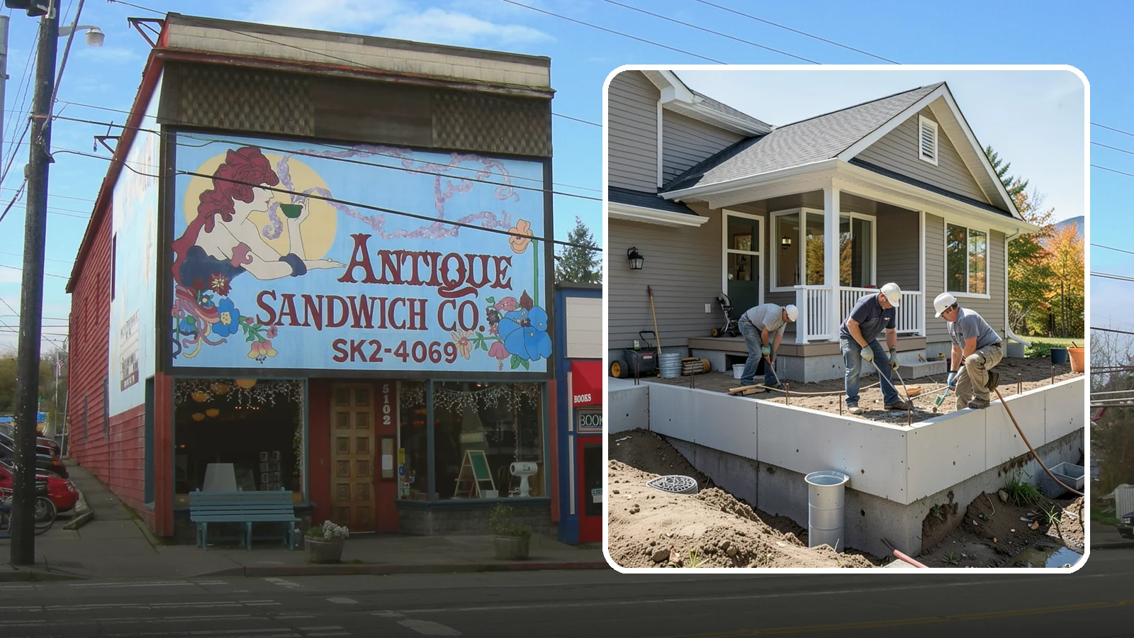 Crawlspace Foundation in Ruston, Pierce County, WA - We build vented or conditioned crawlspace foundations that lift your home above damp ground and ease future access.