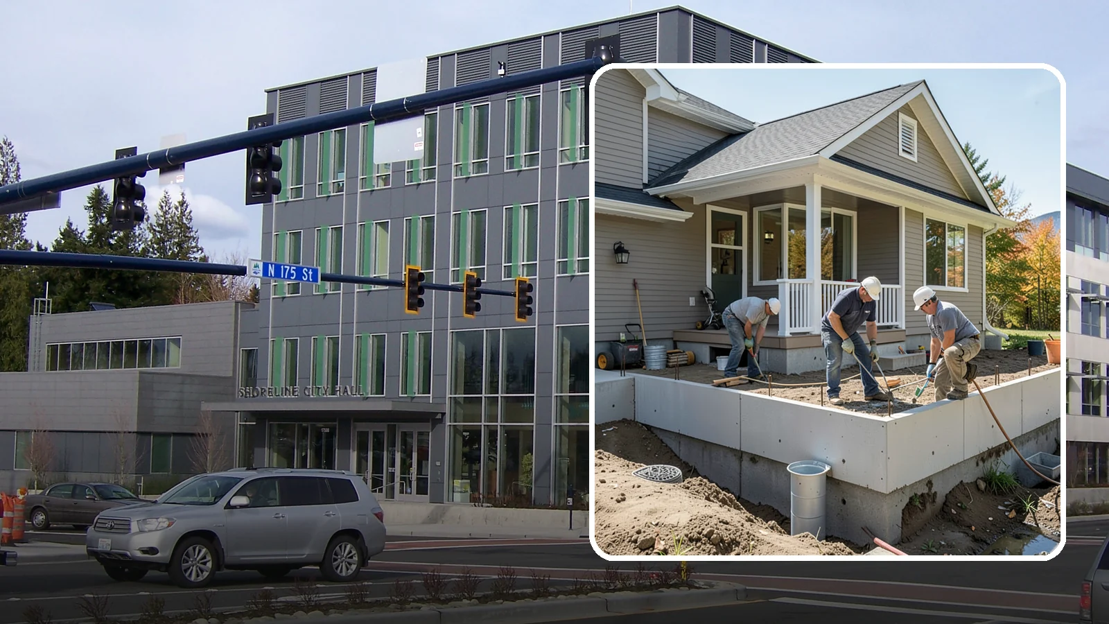 Crawlspace Foundation in Shoreline, King County, WA - We build vented or conditioned crawlspace foundations that lift your home above damp ground and ease future access.