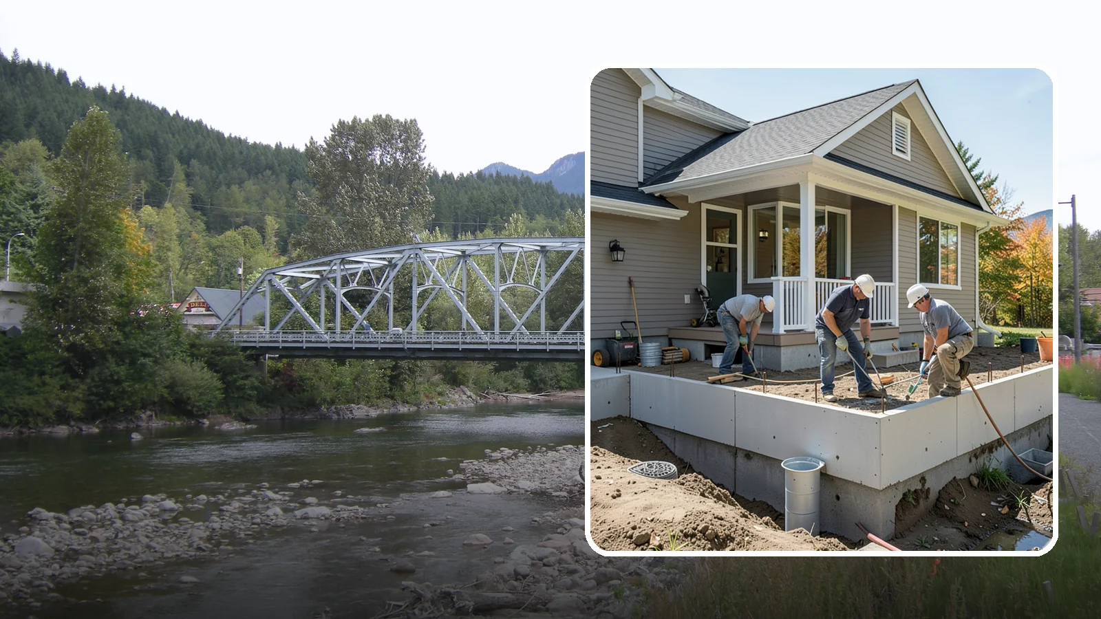 Crawlspace Foundation in Skykomish, King County, WA - We build vented or conditioned crawlspace foundations that lift your home above damp ground and ease future access.