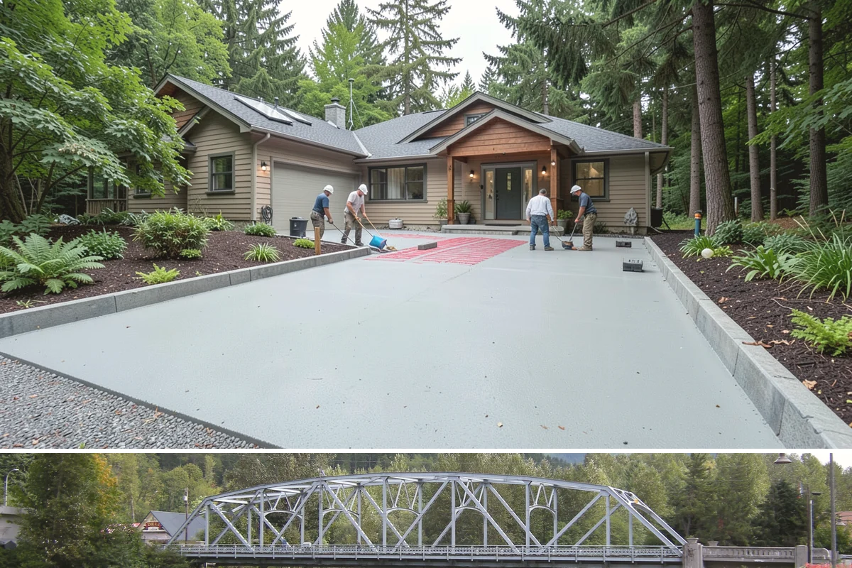 Crawlspace Foundation in Skykomish, King County, WA - Crawlspace footing and wall work proceeds in most weather, with pours scheduled around dry windows to protect fresh concrete.