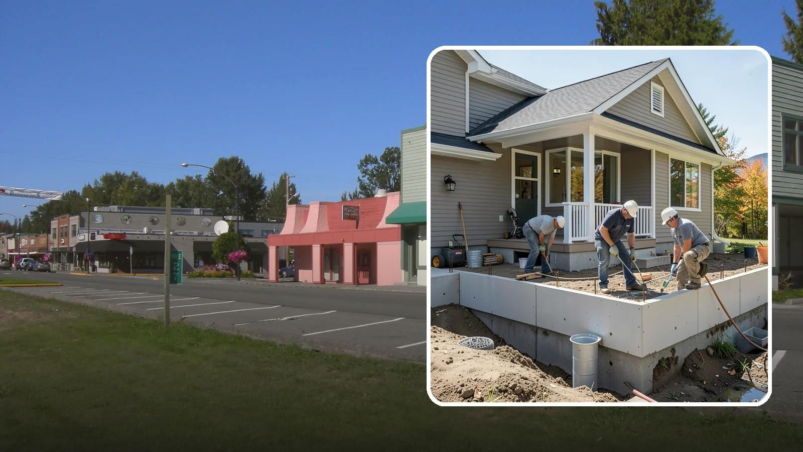 Crawlspace Foundation in Snoqualmie, King County, WA - We build vented or conditioned crawlspace foundations that lift your home above damp ground and ease future access.