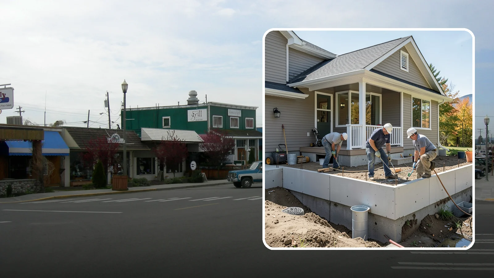 Crawlspace Foundation in Stanwood, Snohomish County, WA - We build vented or conditioned crawlspace foundations that lift your home above damp ground and ease future access.