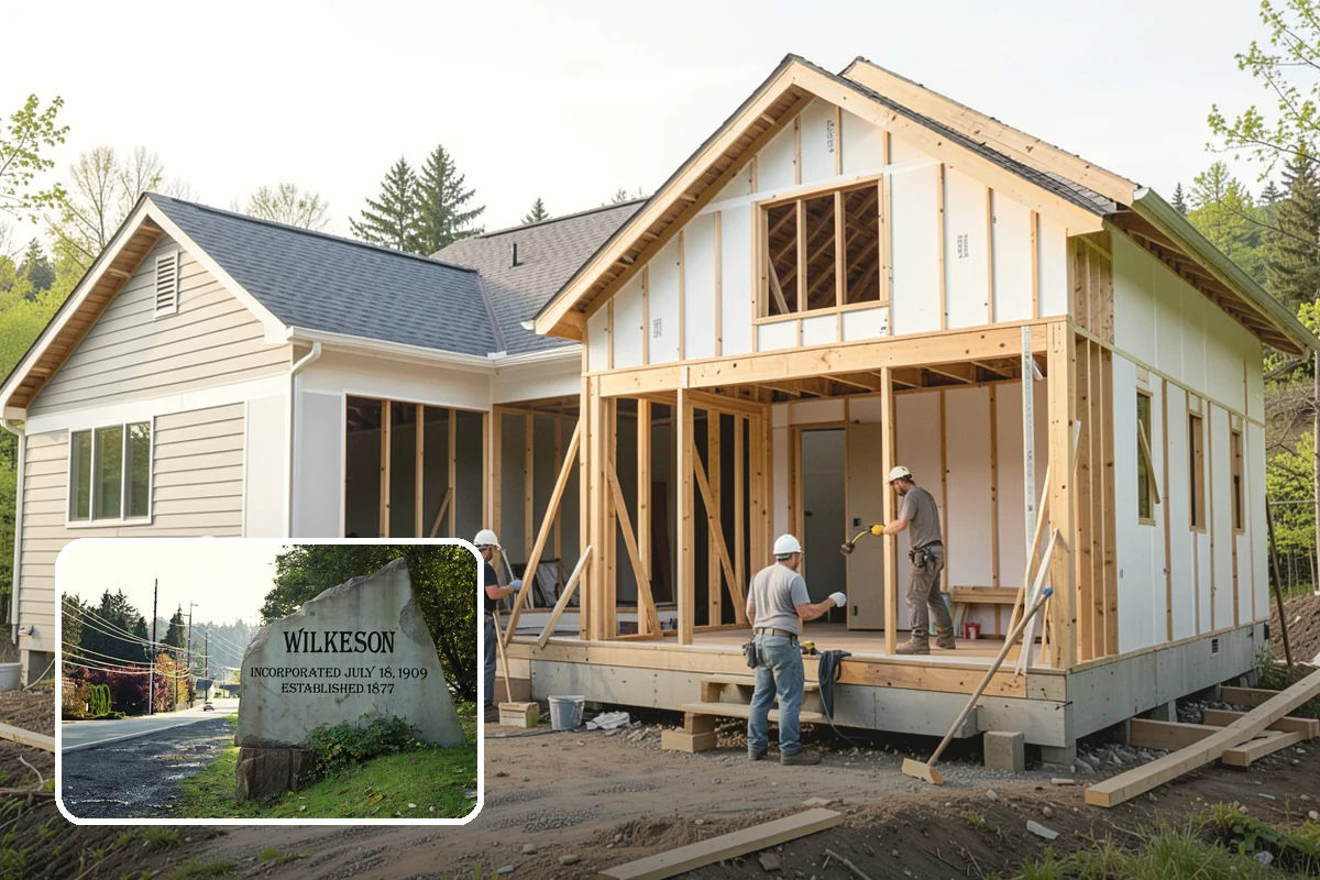 Crawlspace Foundation in Wilkeson, Pierce County, WA - Accessible space beneath the home for utilities and repairs