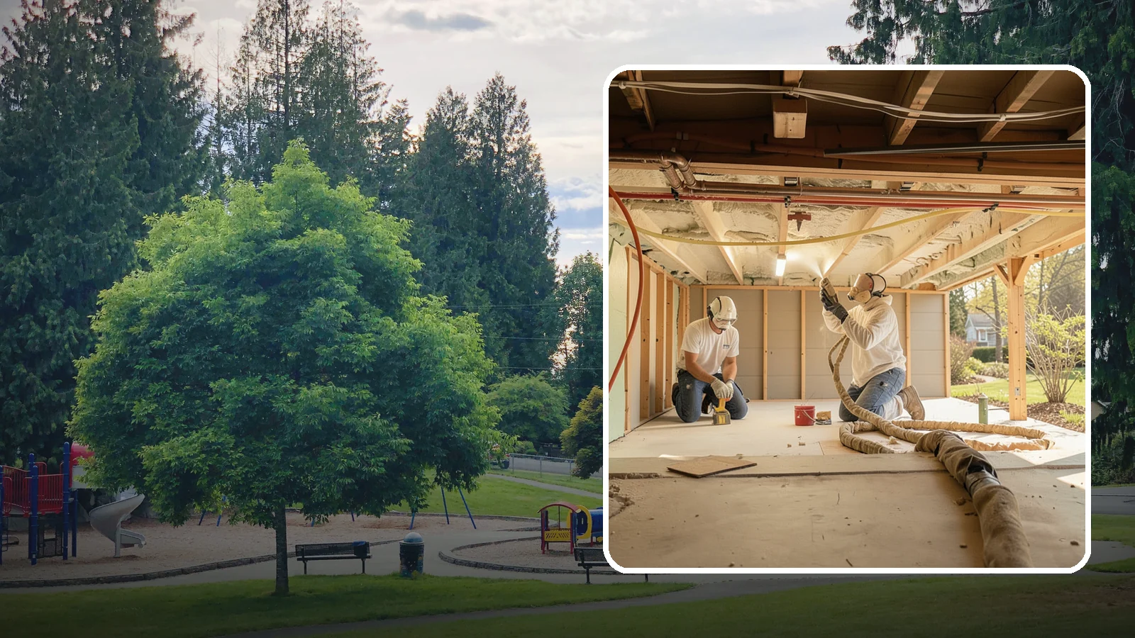 Crawlspace Insulation in Bonney Lake, Pierce County, WA - We insulate crawlspaces to warm floors above and defend against the persistent moisture beneath PNW homes.