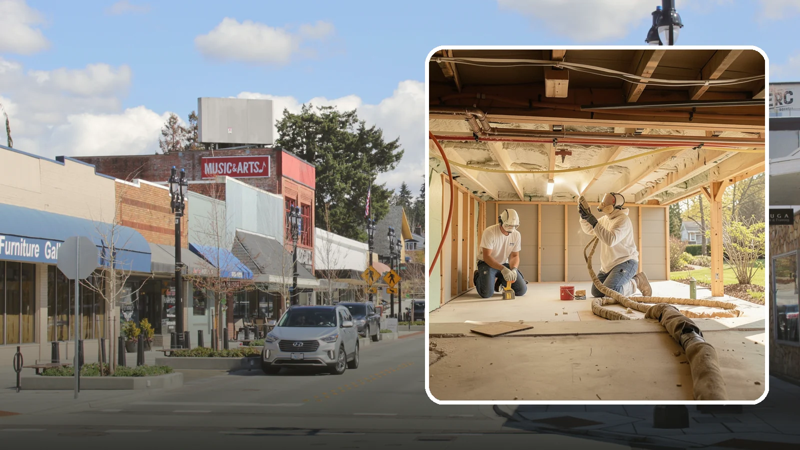 Crawlspace Insulation in Bothell, King County, WA - We insulate crawlspaces to warm floors above and defend against the persistent moisture beneath PNW homes.