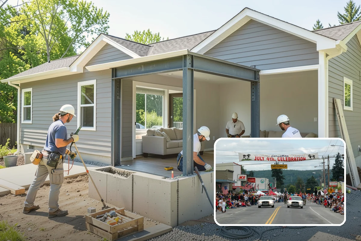 Crawlspace Insulation in Carnation, King County, WA - Warms floors and rooms above the crawlspace