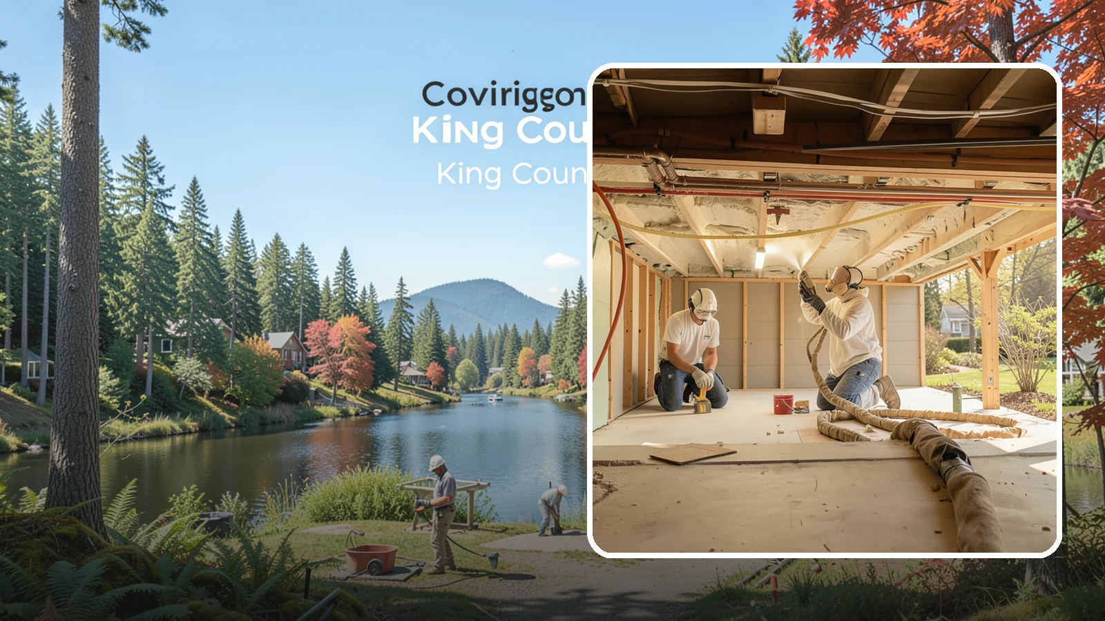 Crawlspace Insulation in Covington, King County, WA - We insulate crawlspaces to warm floors above and defend against the persistent moisture beneath PNW homes.