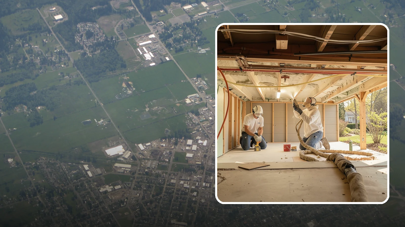 Crawlspace Insulation in Enumclaw, King County, WA - We insulate crawlspaces to warm floors above and defend against the persistent moisture beneath PNW homes.