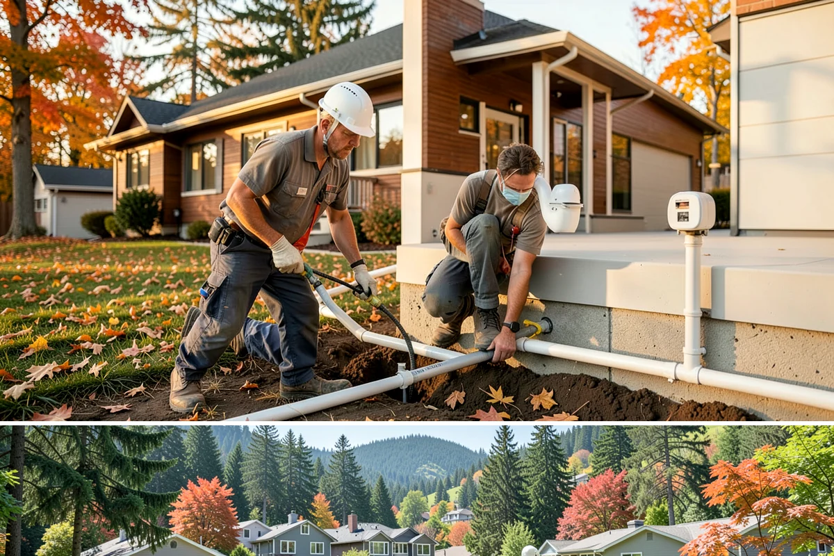 Crawlspace Insulation in Fircrest, Pierce County, WA - We insulate crawlspaces year-round, and fall is popular for locking in warmth before winter arrives.
