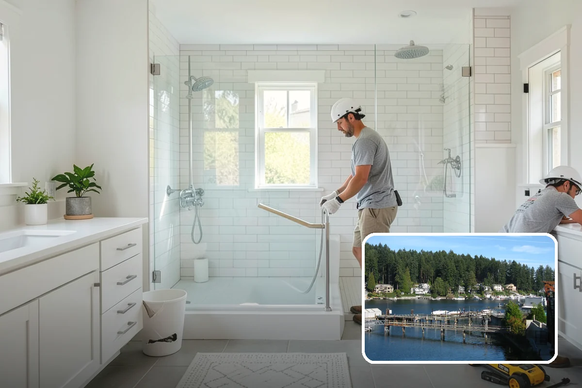 Crawlspace Insulation in Gig Harbor, Pierce County, WA - Warms floors and rooms above the crawlspace