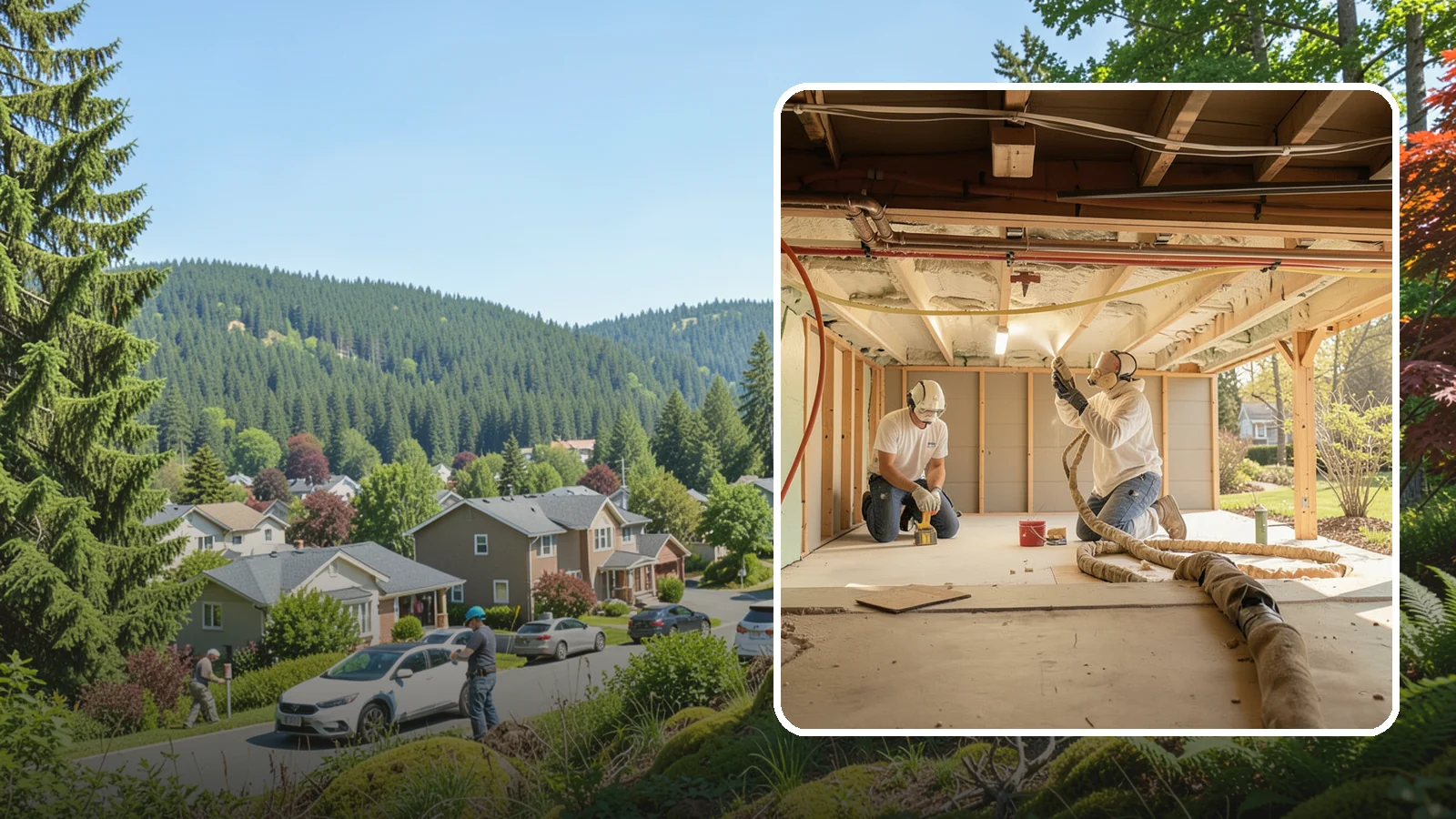 Crawlspace Insulation in Index, Snohomish County, WA - We insulate crawlspaces to warm floors above and defend against the persistent moisture beneath PNW homes.