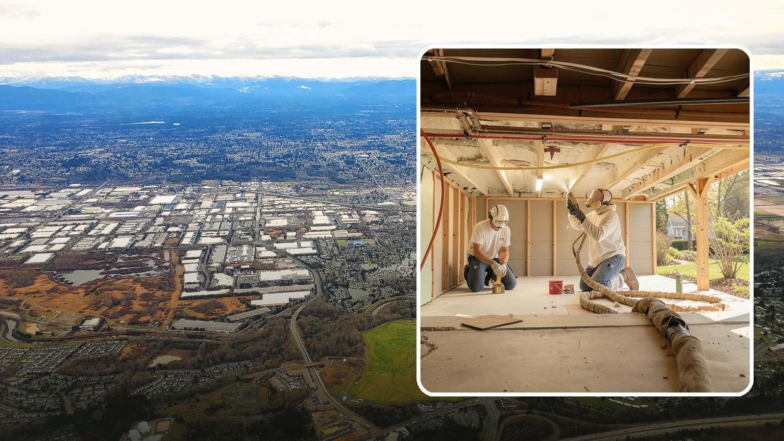 Crawlspace Insulation in Kent, King County, WA - We insulate crawlspaces to warm floors above and defend against the persistent moisture beneath PNW homes.