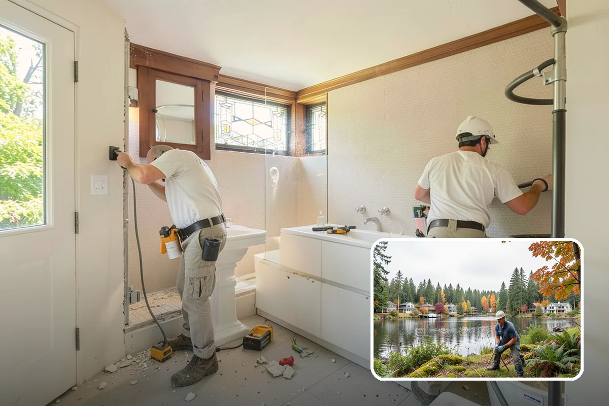 Crawlspace Insulation in La Conner, Skagit County, WA - Warms floors and rooms above the crawlspace