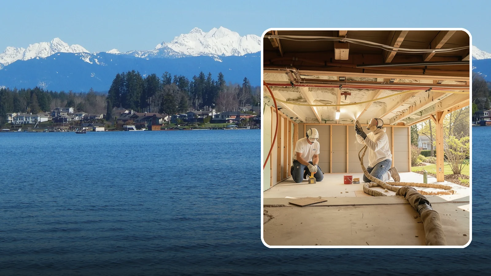 Crawlspace Insulation in Lake Stevens, Snohomish County, WA - We insulate crawlspaces to warm floors above and defend against the persistent moisture beneath PNW homes.