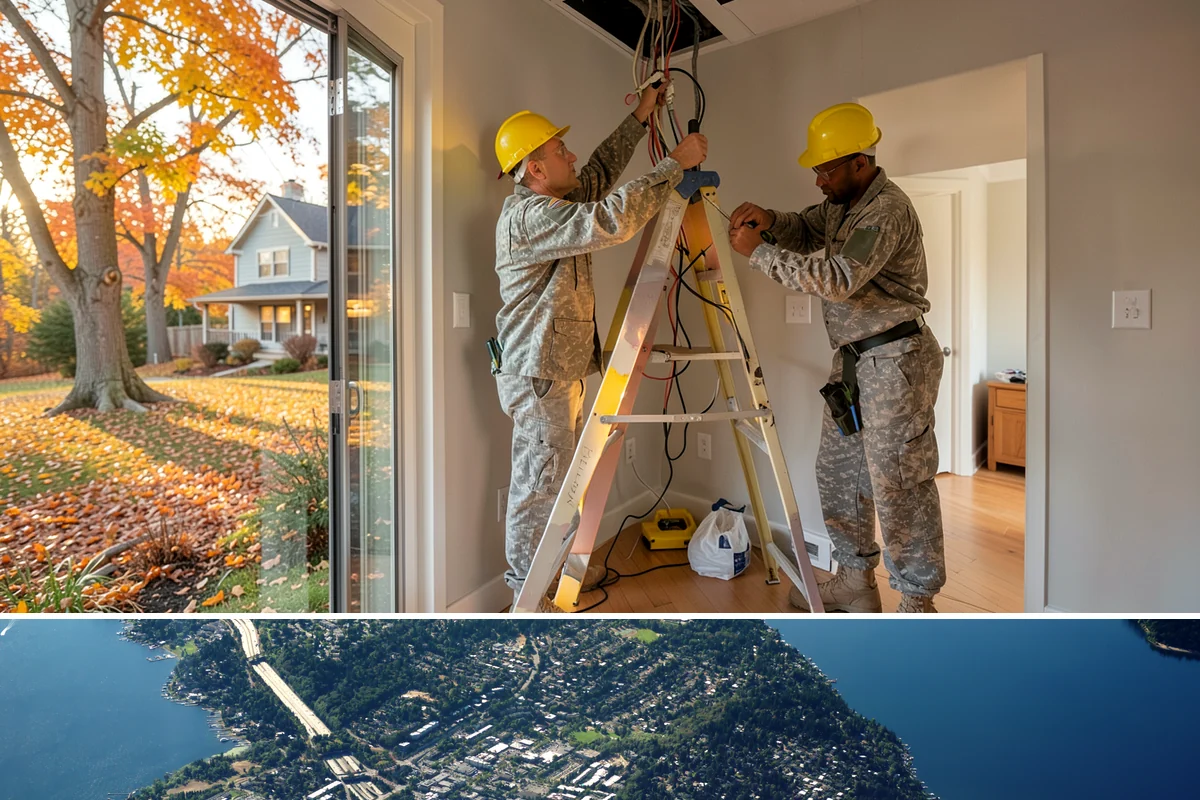 Crawlspace Insulation in Mercer Island, King County, WA - We insulate crawlspaces year-round, and fall is popular for locking in warmth before winter arrives.