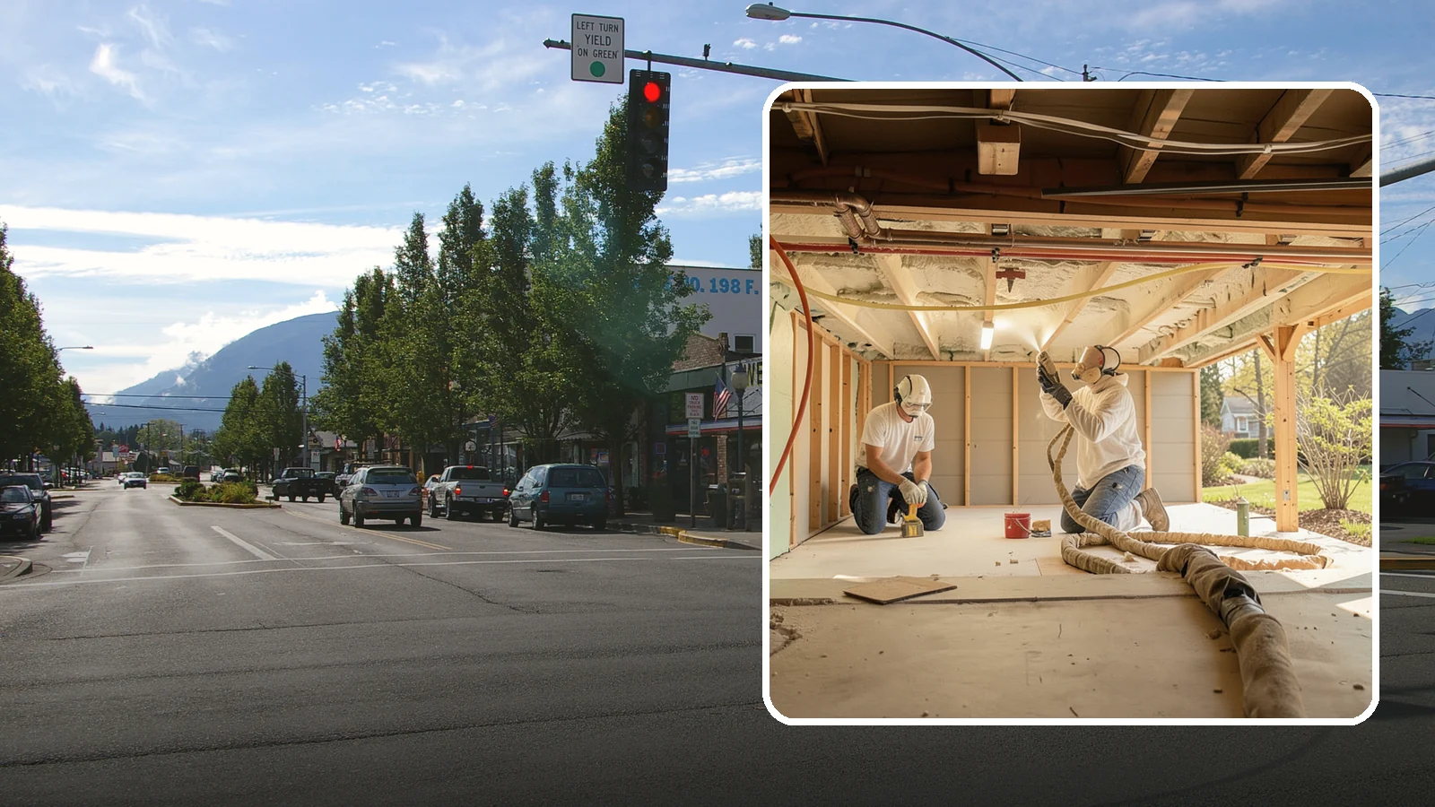 Crawlspace Insulation in North Bend, King County, WA - We insulate crawlspaces to warm floors above and defend against the persistent moisture beneath PNW homes.