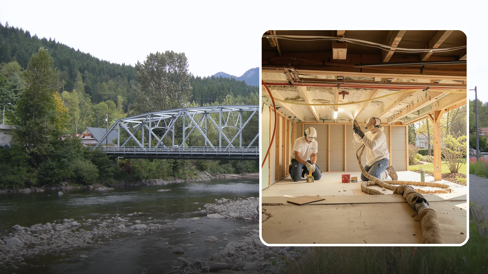 Crawlspace Insulation in Skykomish, King County, WA - We insulate crawlspaces to warm floors above and defend against the persistent moisture beneath PNW homes.