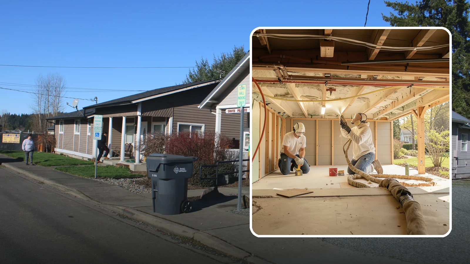 Crawlspace Insulation in South Prairie, Pierce County, WA - We insulate crawlspaces to warm floors above and defend against the persistent moisture beneath PNW homes.