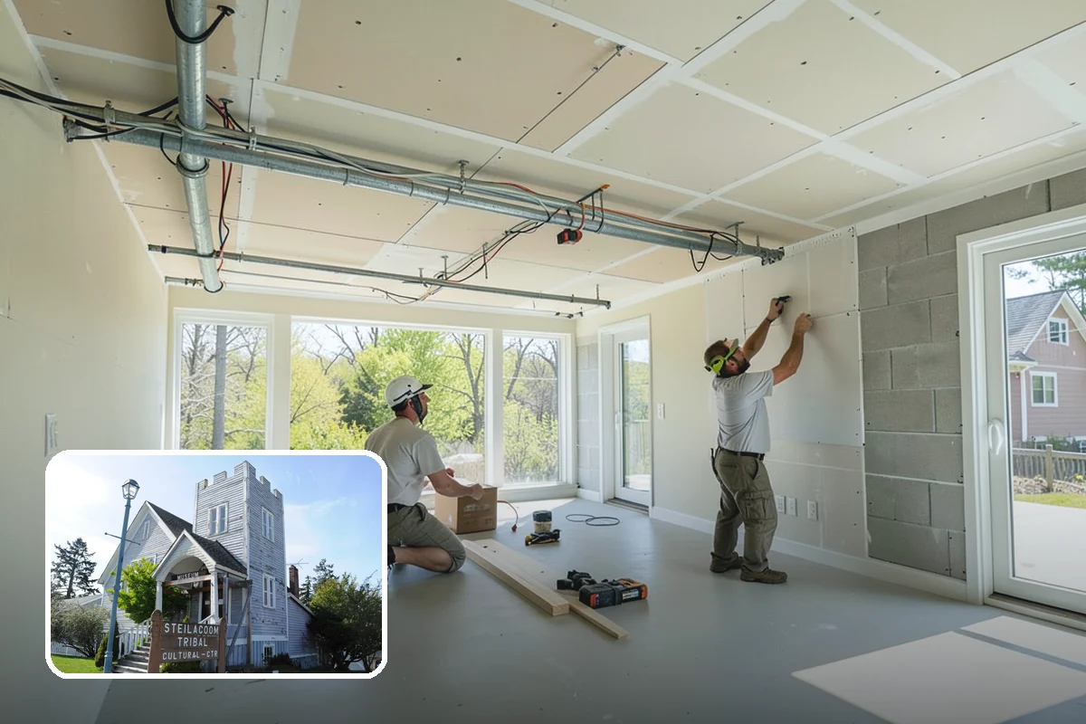 Crawlspace Insulation in Steilacoom, Pierce County, WA - Warms floors and rooms above the crawlspace