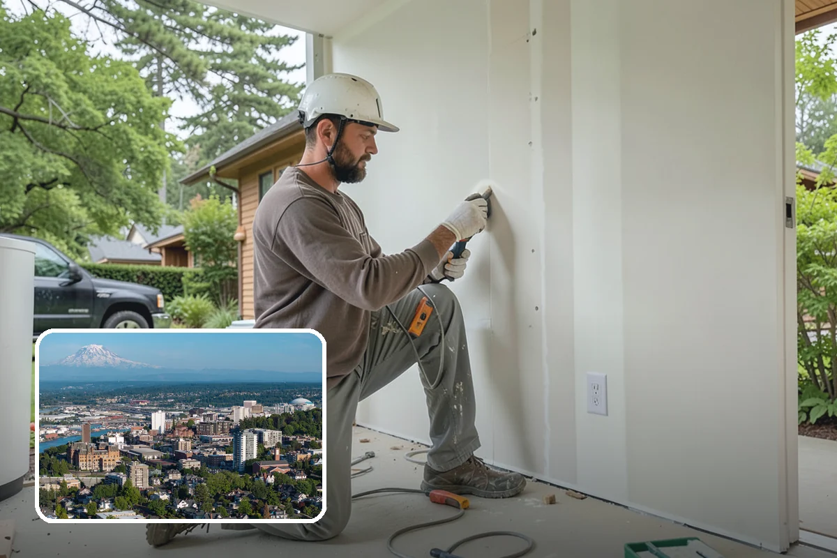 Crawlspace Insulation in Tacoma, Pierce County, WA - Warms floors and rooms above the crawlspace