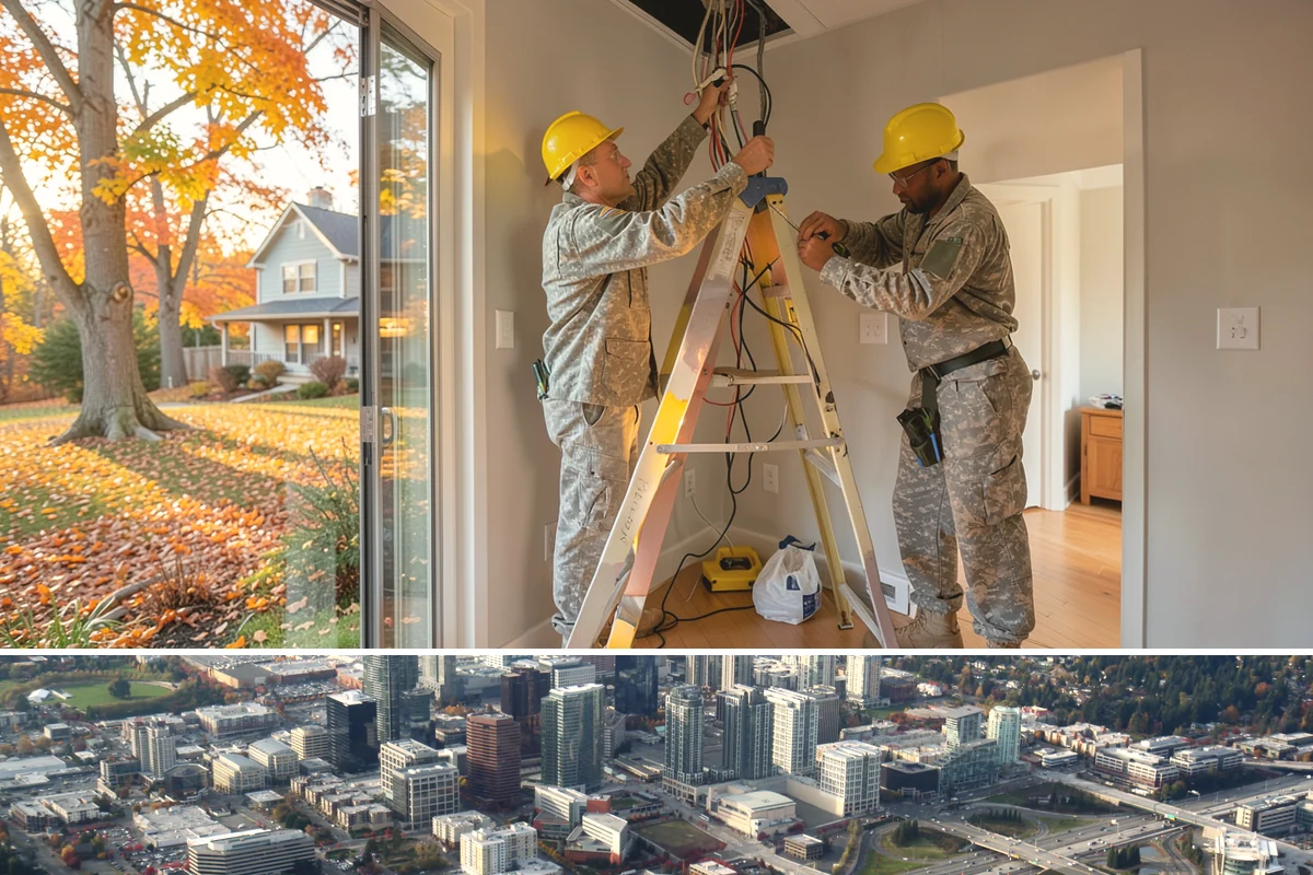 Crawlspace Vapor Barrier in Bellevue, King County, WA - A vapor barrier can go in any time of year, though installing before winter maximizes the dry-out benefit through the rainy...