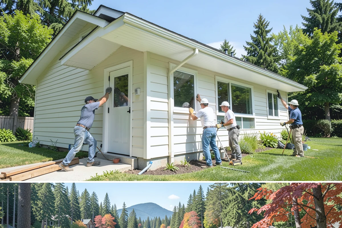 Crawlspace Vapor Barrier in Covington, King County, WA - A vapor barrier can go in any time of year, though installing before winter maximizes the dry-out benefit through the rainy...