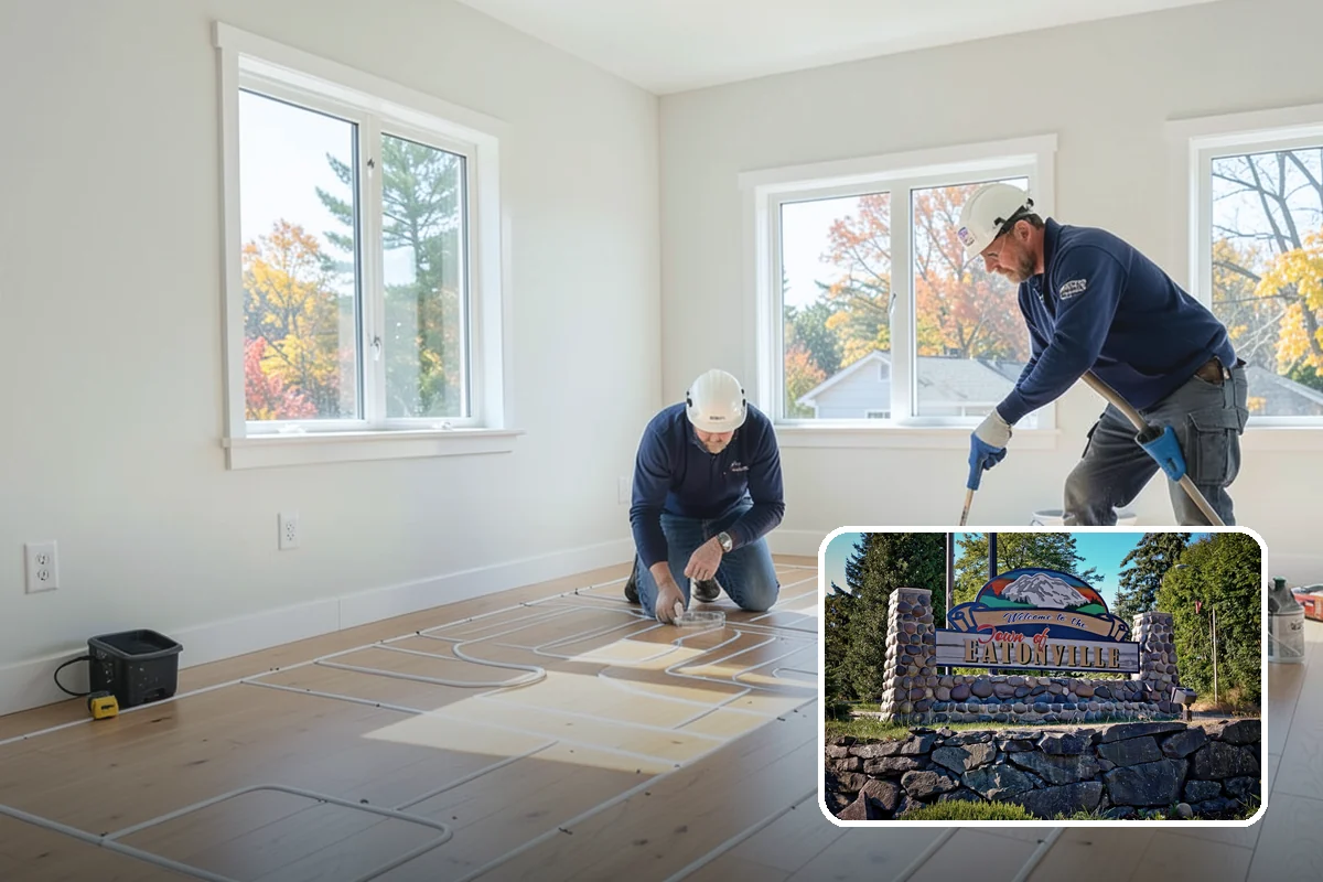 Crawlspace Vapor Barrier in Eatonville, Pierce County, WA - Cuts ground-source moisture reaching the framing