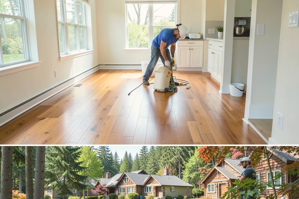 Crawlspace Vapor Barrier in Edgewood, Pierce County, WA - A vapor barrier can go in any time of year, though installing before winter maximizes the dry-out benefit through the rainy...