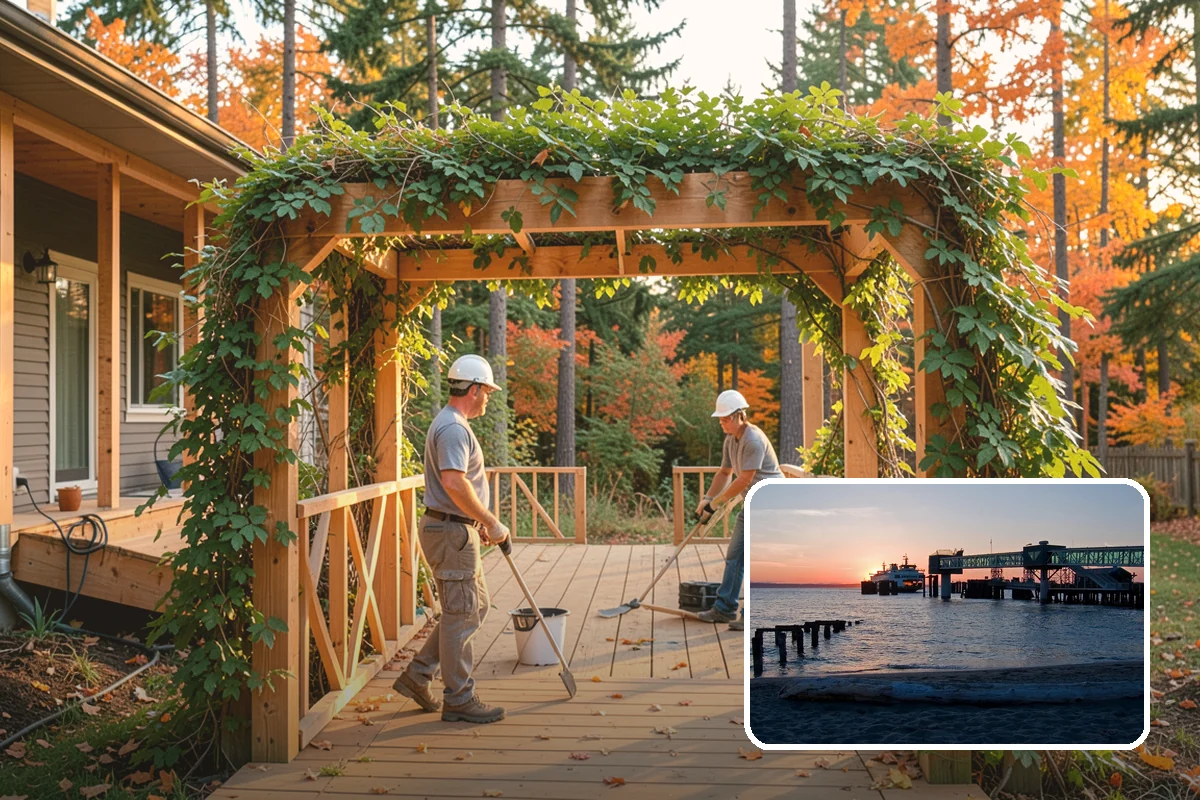 Crawlspace Vapor Barrier in Edmonds, Snohomish County, WA - Cuts ground-source moisture reaching the framing